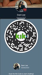 Kik= @DaniLee2023